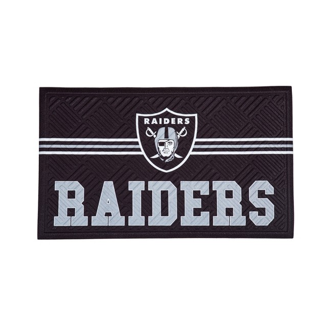 Embossed Mat Cross Hatch Las Vegas Raiders