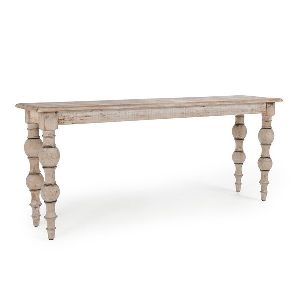 Blair Natural Beige Console Table by Kosas Home