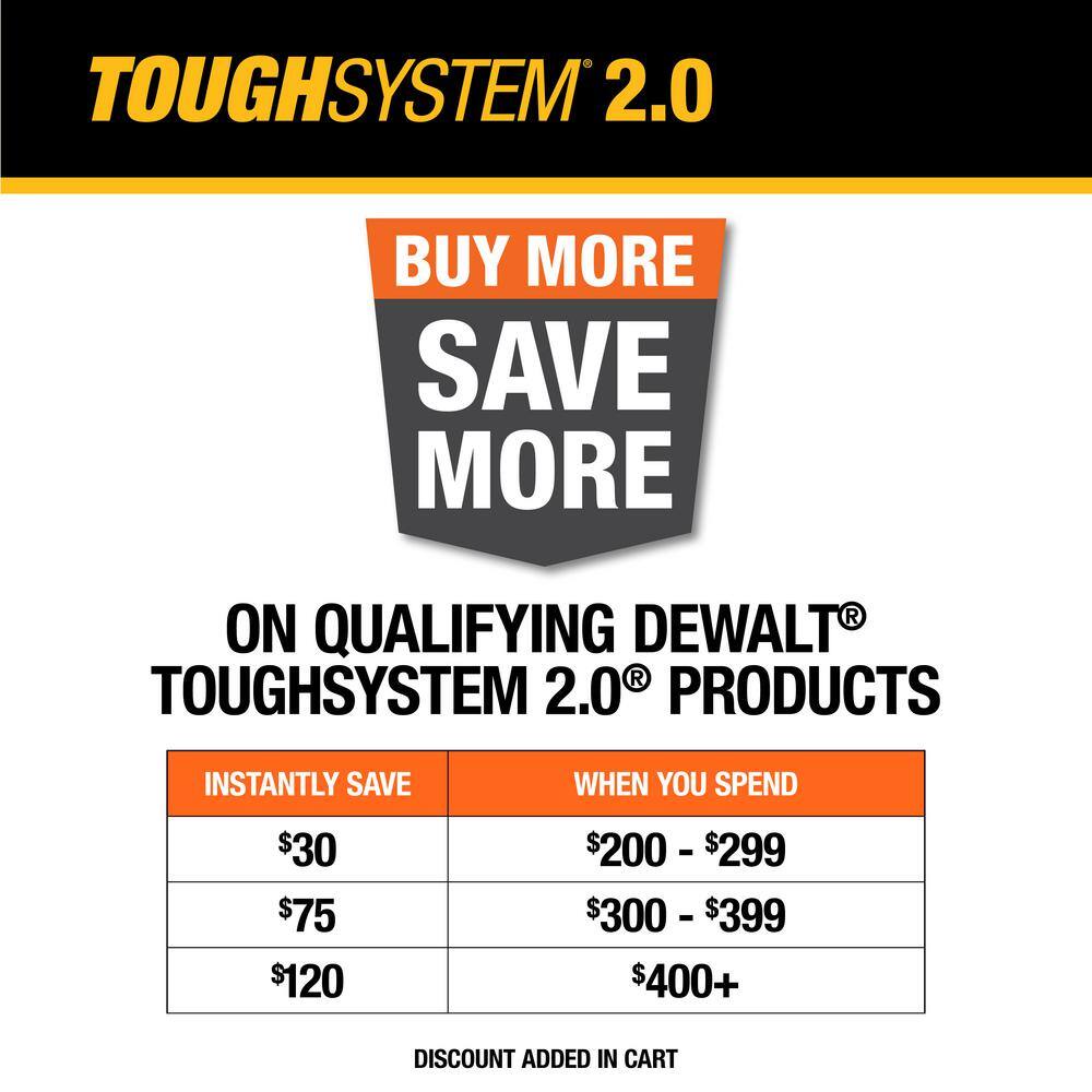 DW TOUGHSYSTEM2.0 21.8 in. Tool Box DWST08320