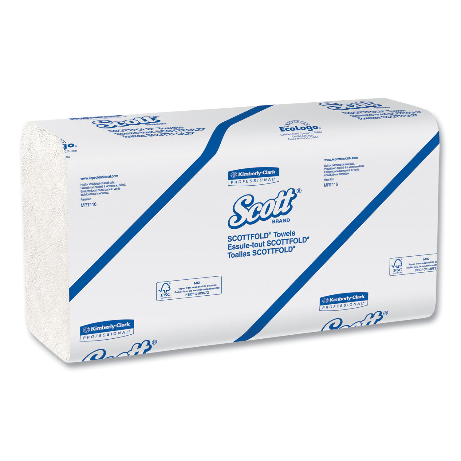 Essential Low Wet Strength Multi-Fold Towels by Scottandreg; KCC45957