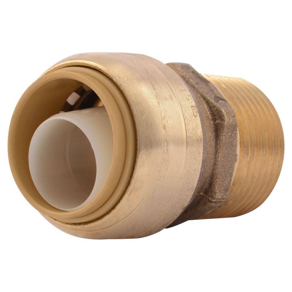 SharkBite 34 in. Push-to-Connect x MIP Brass Adapter Fitting U134LFA