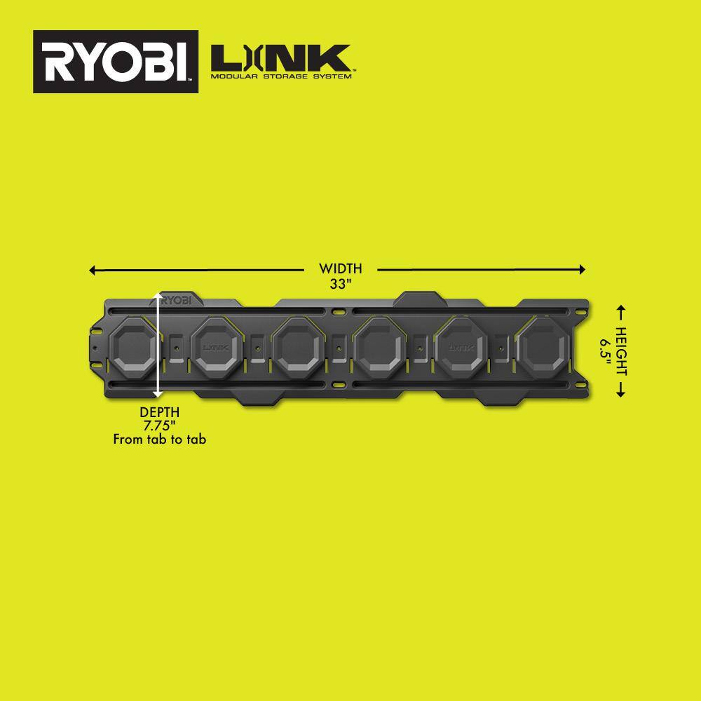 RYOBI LINK Medium Tool Crate with Wall Rails STM104-STM504