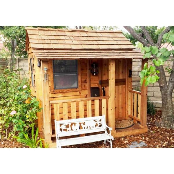 Outdoor Living Today 6 ft. x 6 ft. Little Squirt Playhouse LSP66