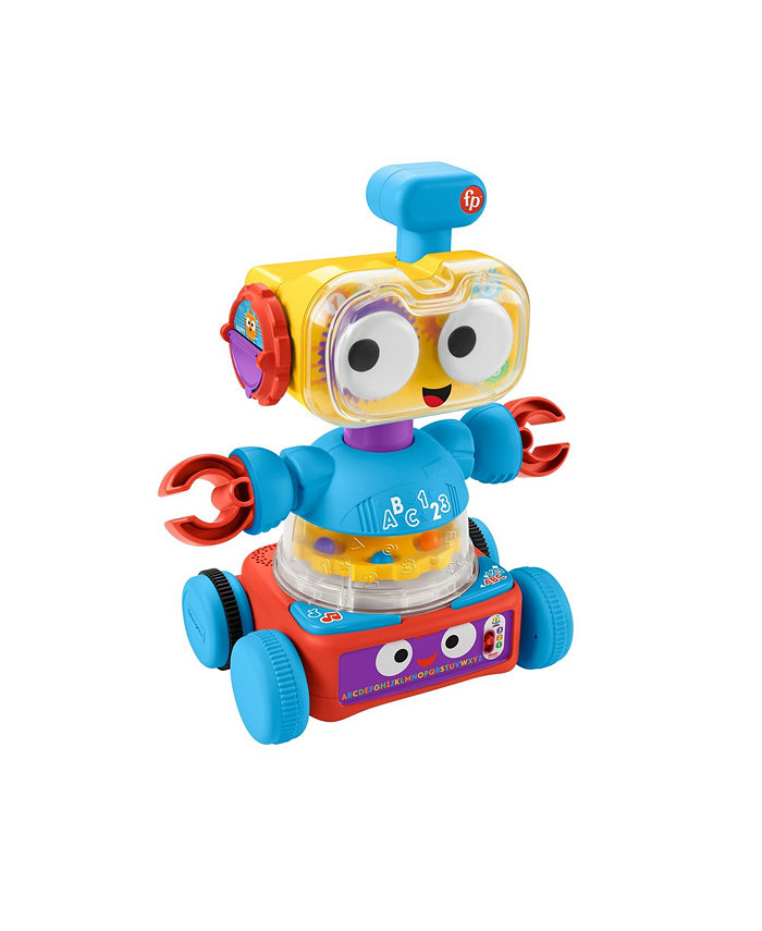 Fisher Price Fisher-Price 4-in-1 Robot Baby to Preschool Learning Toy with Lights and Music