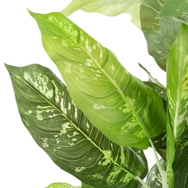 Artificial Dieffenbachia Floor Plant，40Inch