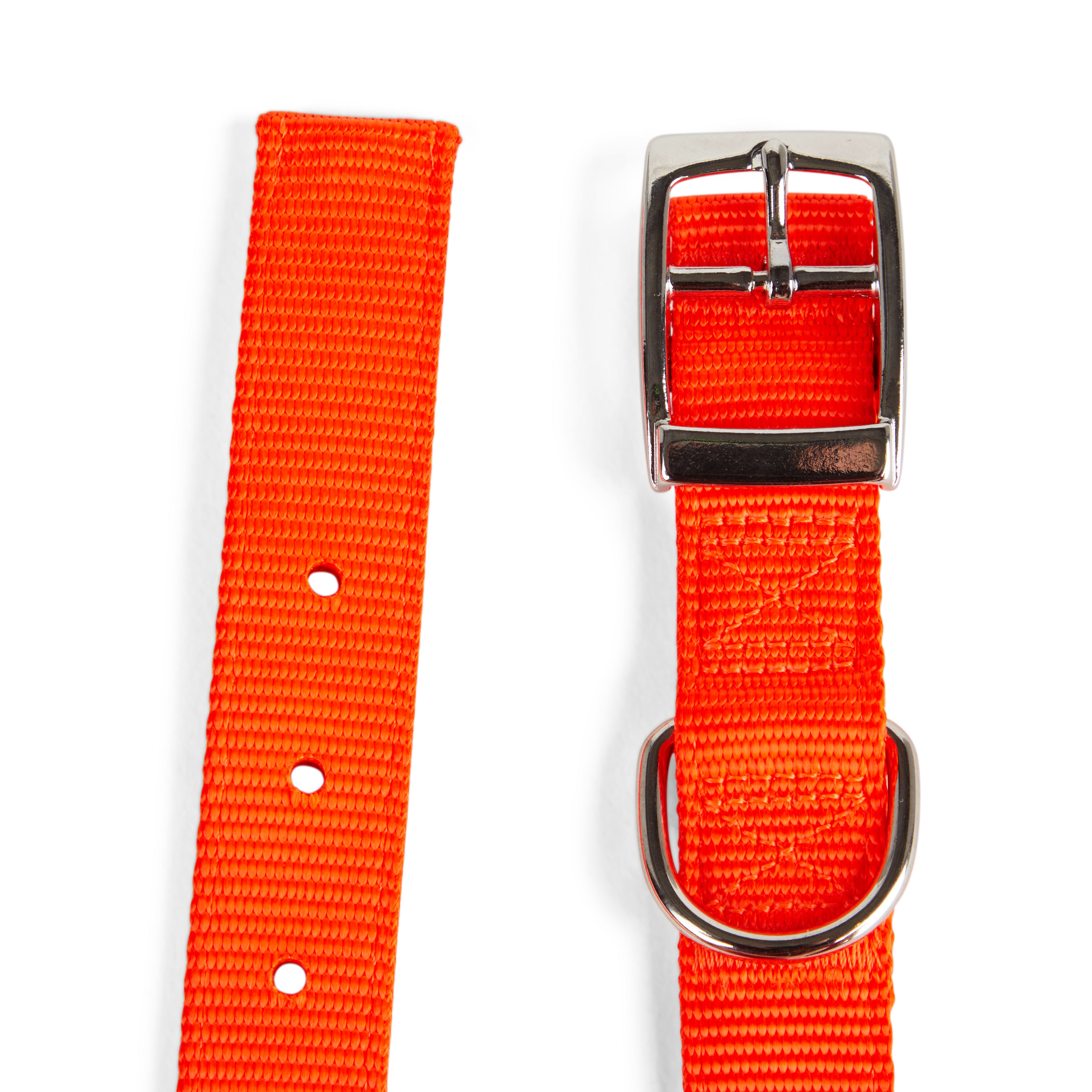 YOULY Bright Orange Reflective Dog Collar， Medium