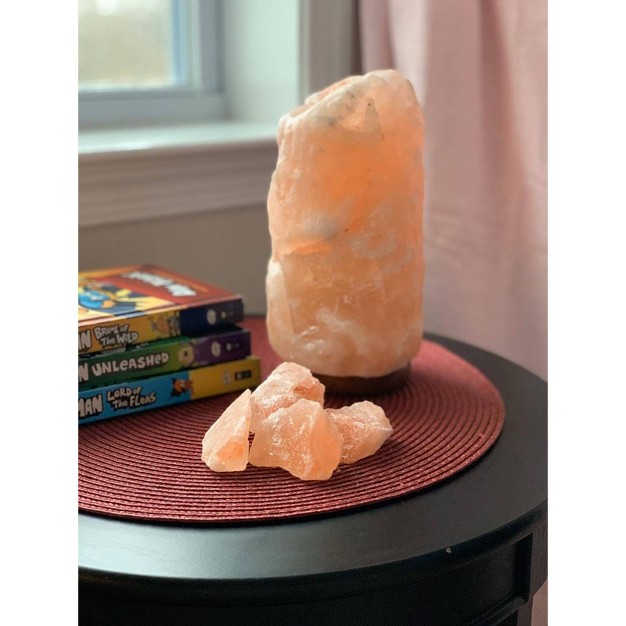 Small Natural Salt Lamp Pink Q amp a Himalayan Salt