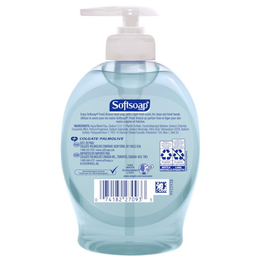 Softsoap Liquid Hand Soap Fresh Breeze  7.5 Fluid ...