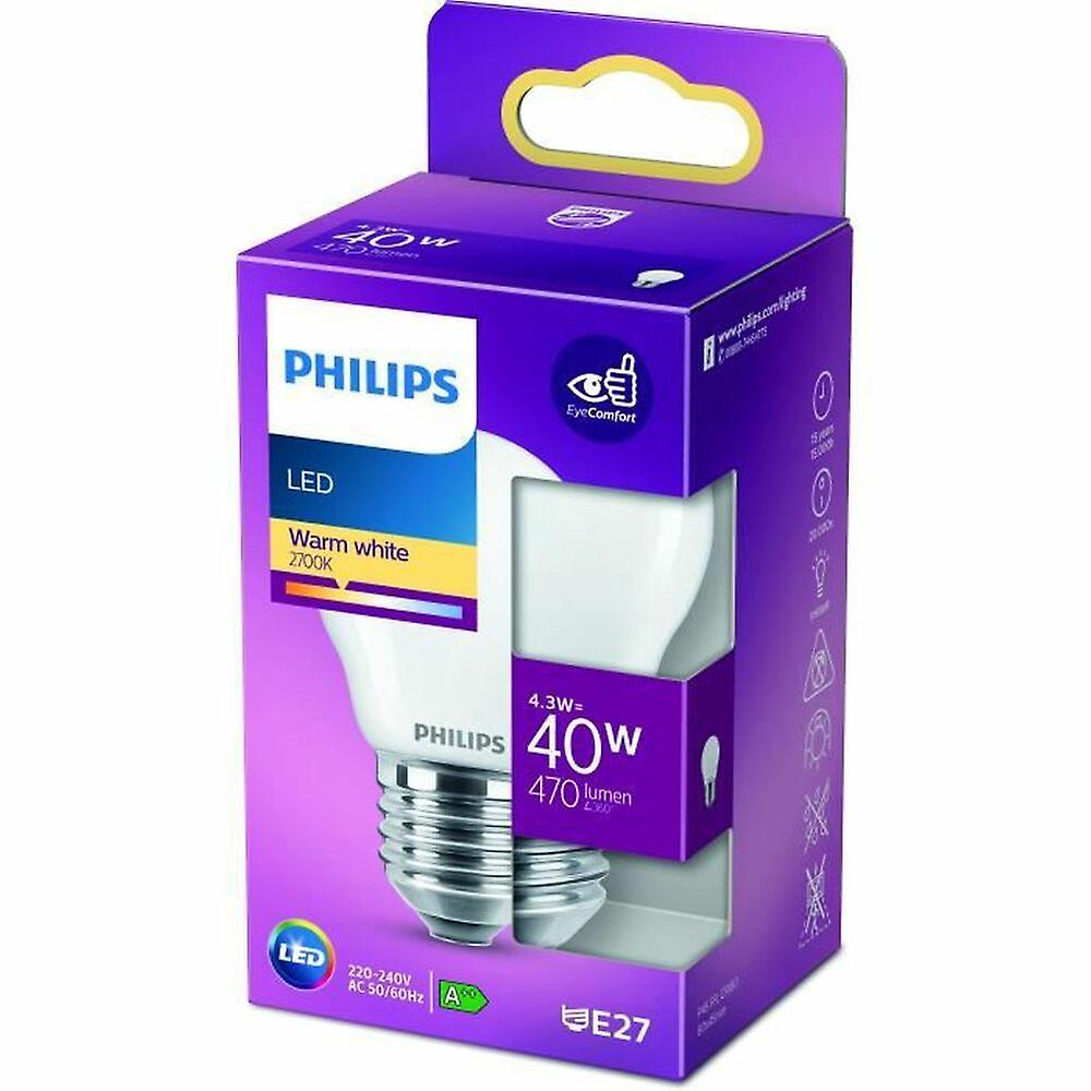 LED lamp Philips E27 470 lm (4，5 x 8，2 cm) (2700 K)