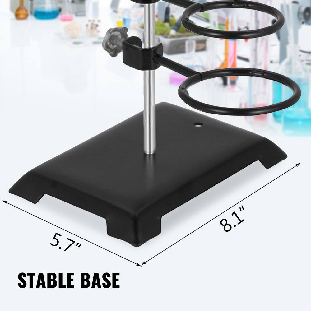 VEVOR 6 PCS Laboratory Grade Metalware Set Premium Iron Material Lab Support Stand Set for Schools SYZLSB6JTSYSZJ001V0