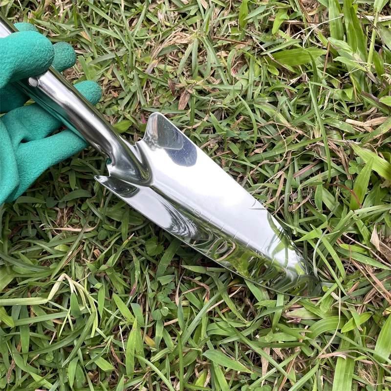 High quality Stainless Steel Blade Garden Tool Bonsai Tools Transplant Trowel Transplanter Garden Shovel