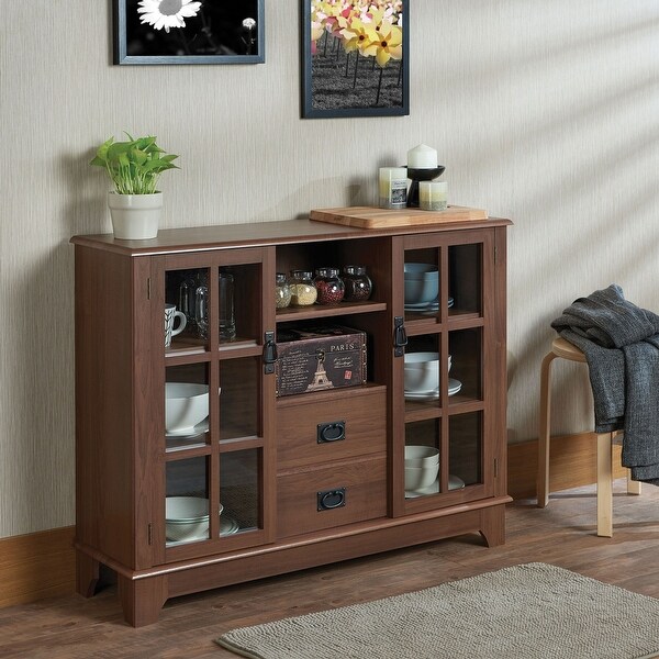 Dubbs Console Table in Walnut