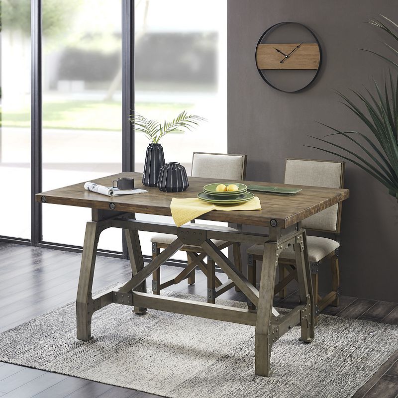 INK+IVY Lancaster Adjustable Dining Table