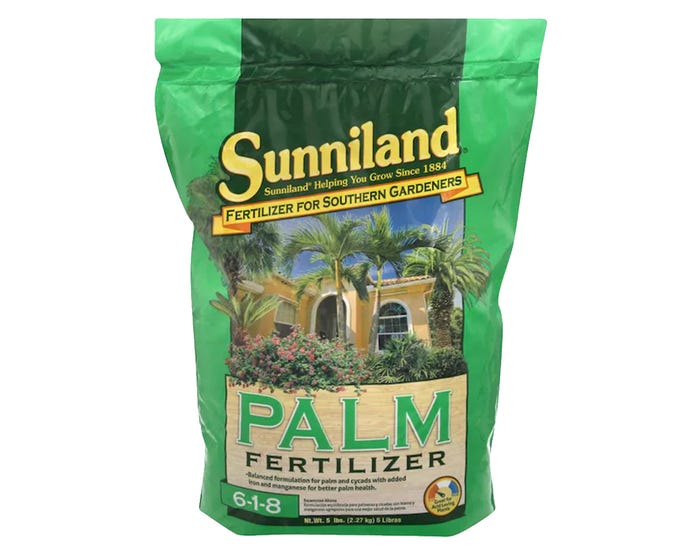 Sunniland Palm  Ixora Fertilizer， 5lb Bag - 126006