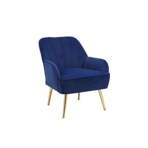 Modern Mid Century Chair velvet Sherpa Armchair