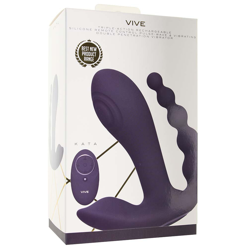 Vive Kata Pulse Wave Double Penetration Vibe