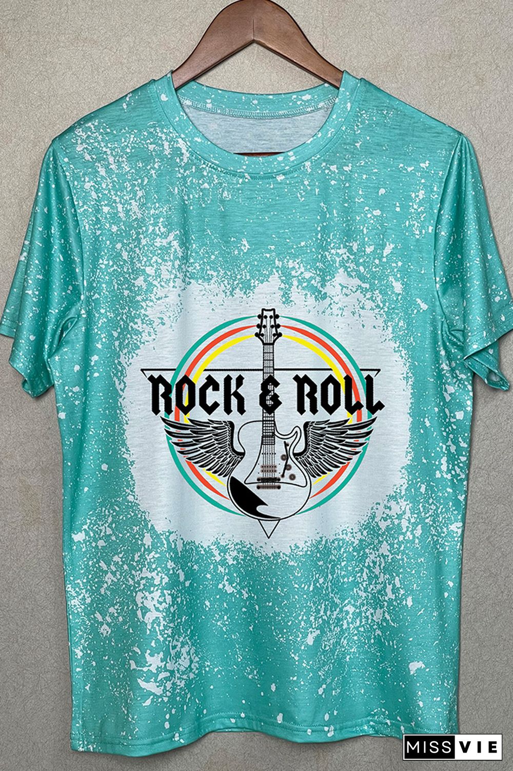 Vintage Style Rock and Roll Graphic Tee