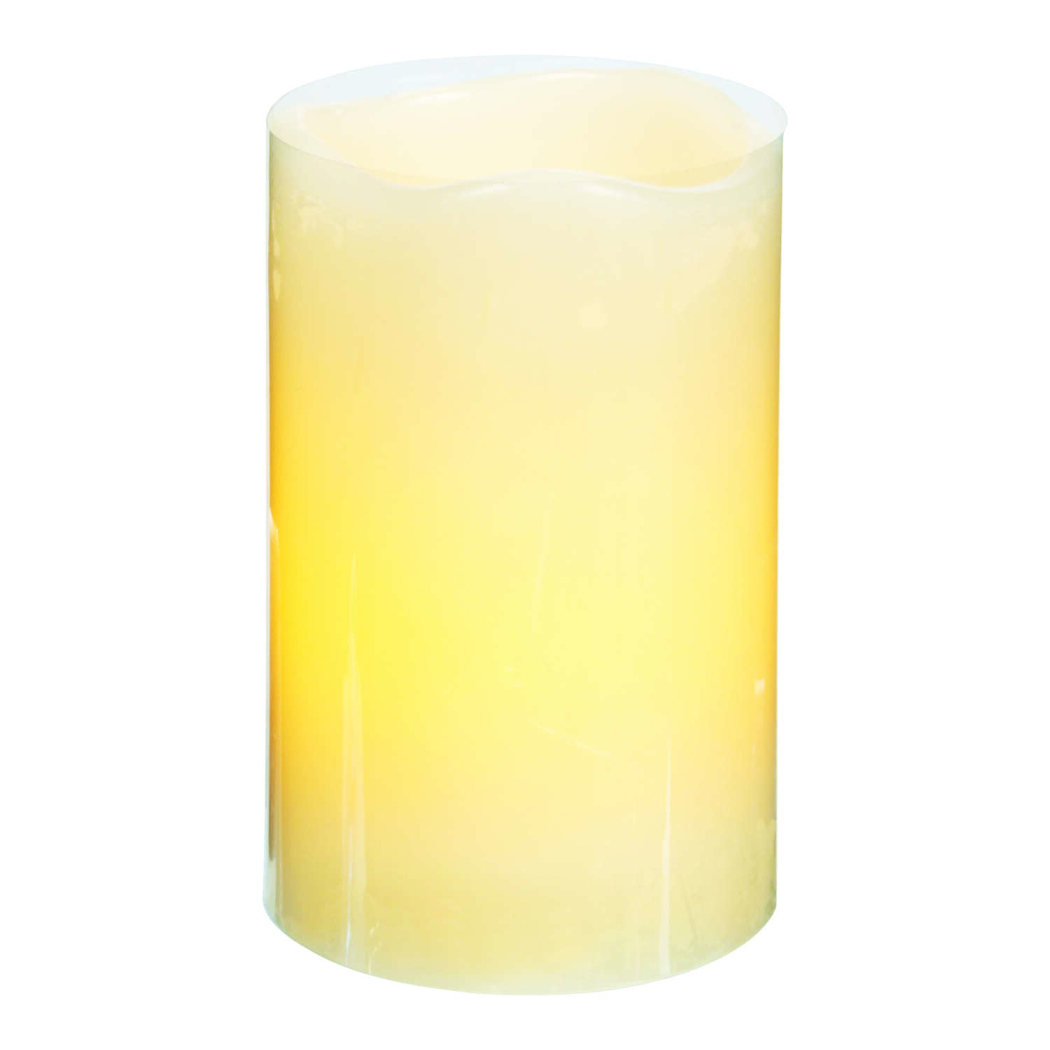 Diamond Visions Beige Vanilla Scent Votive Flameless Candle