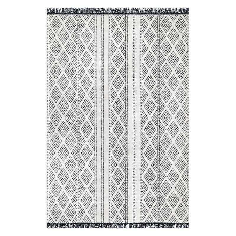 nuLOOM Outdoor Striped Miriam Rug