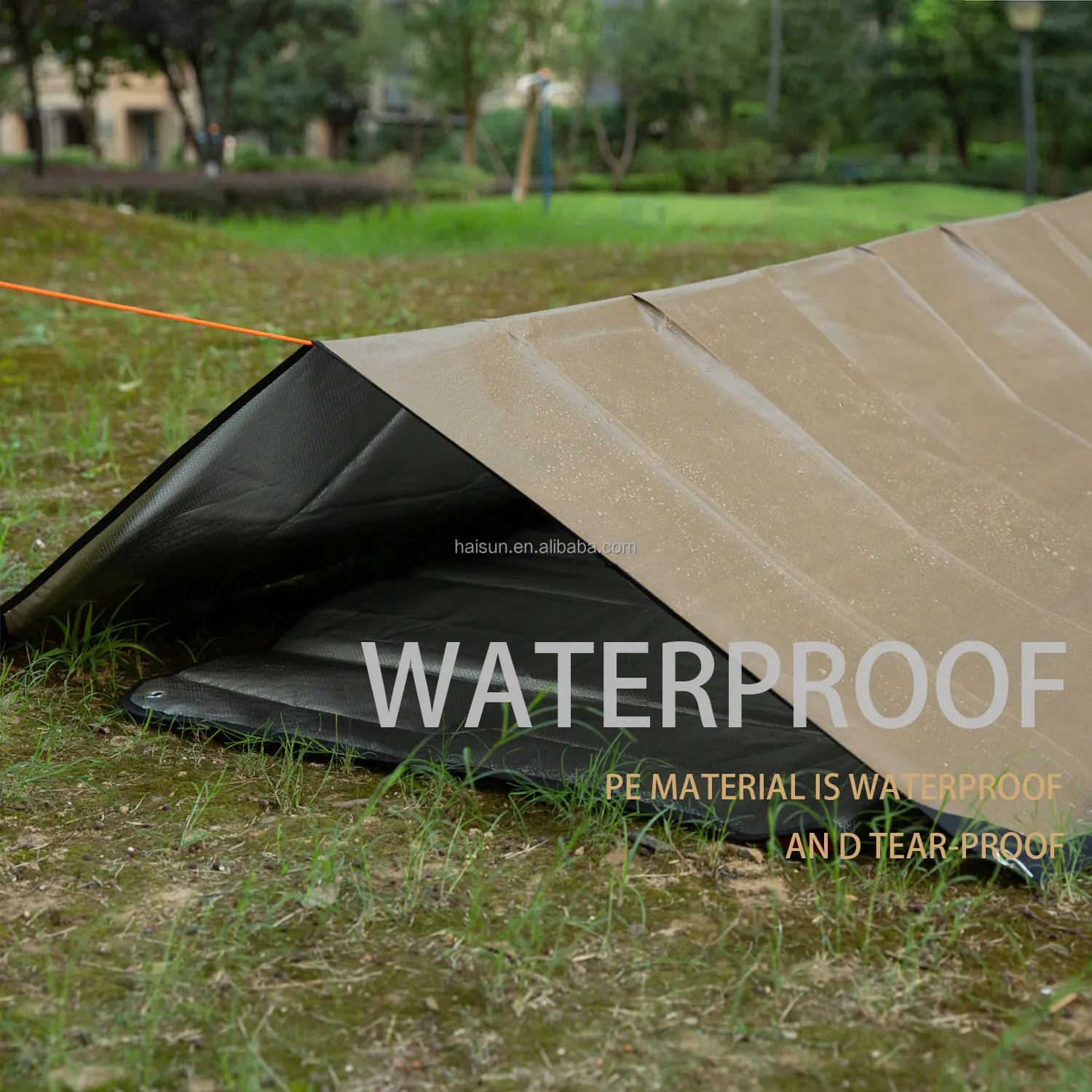 Customized Heavy Duty 5*7ft outdoor quality Reusable survival hypothermia emergency blanket