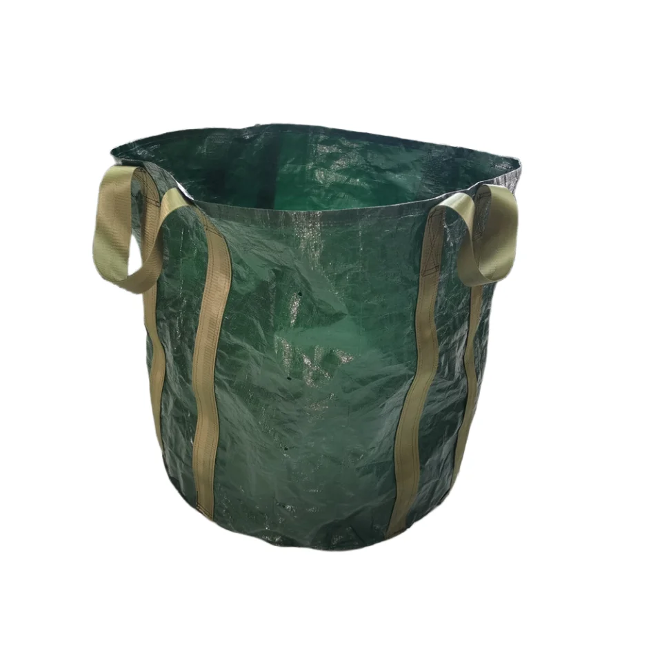 Reusable Heavy Duty Extremely Durable Waste Lawn Pool Yard Leaf Bag Collapsible Garden Waste Bags planter bag