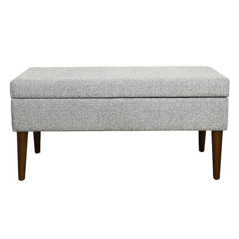 HomePop Mid-Century Modern Storage Bench