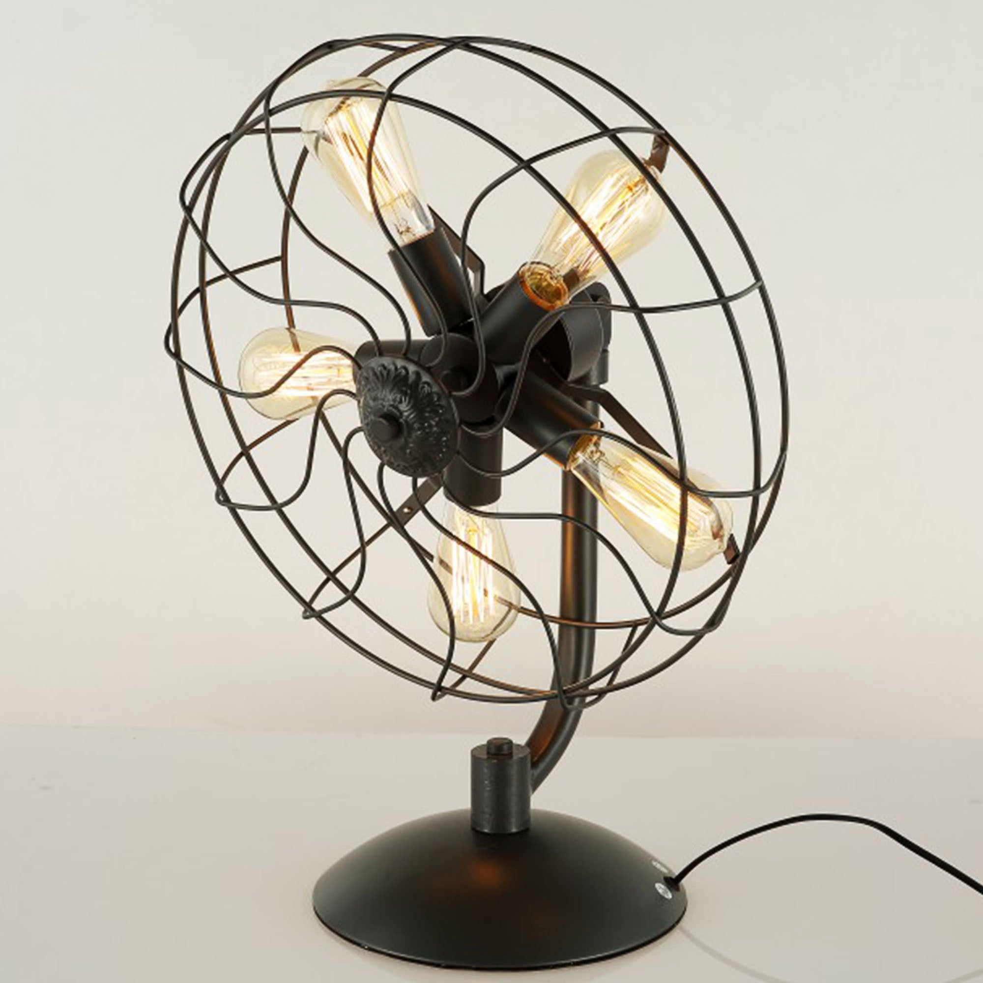 5 Heads Industrial Fan Table Lamp Cy-Ltd-024