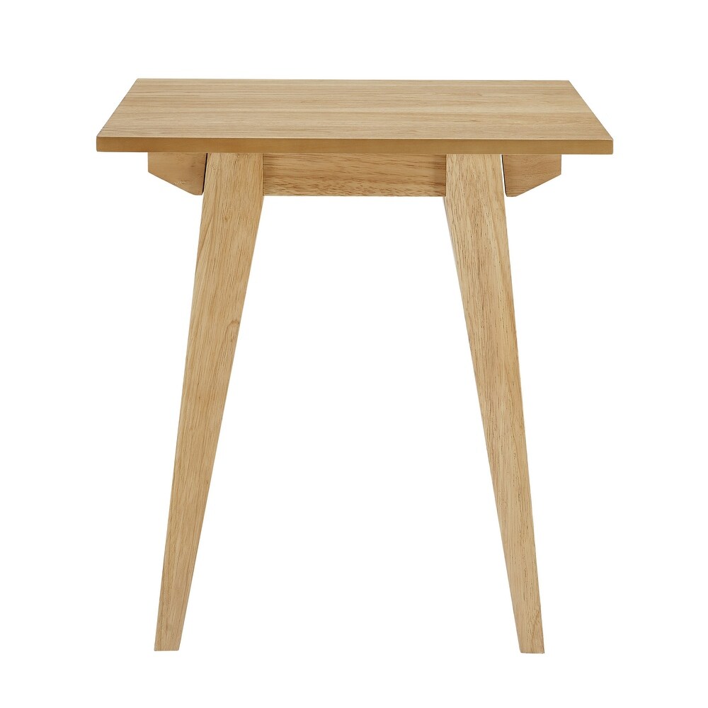 Middlebrook Contemporary Minimal Solid Wood Side Table