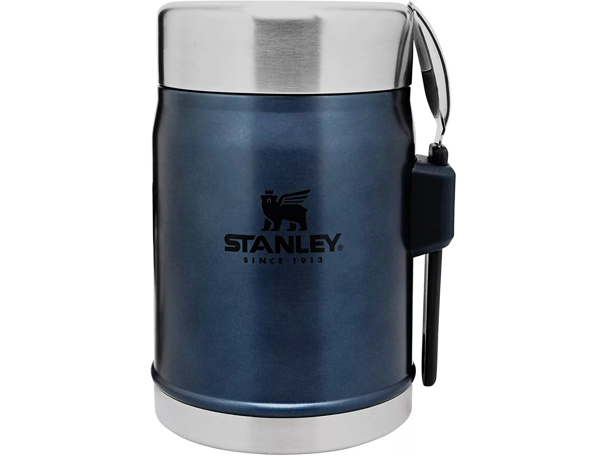 Stanley Classic Legendary 14 oz. Food Jar with Spork， Nightfall