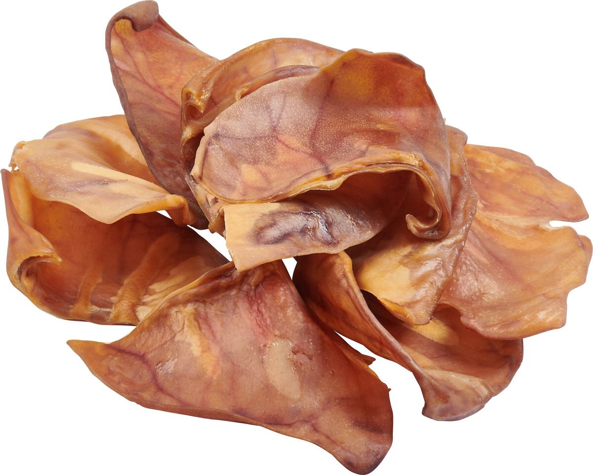 EcoKind Oven-Baked Pig Ear Dog Treats， 10 count