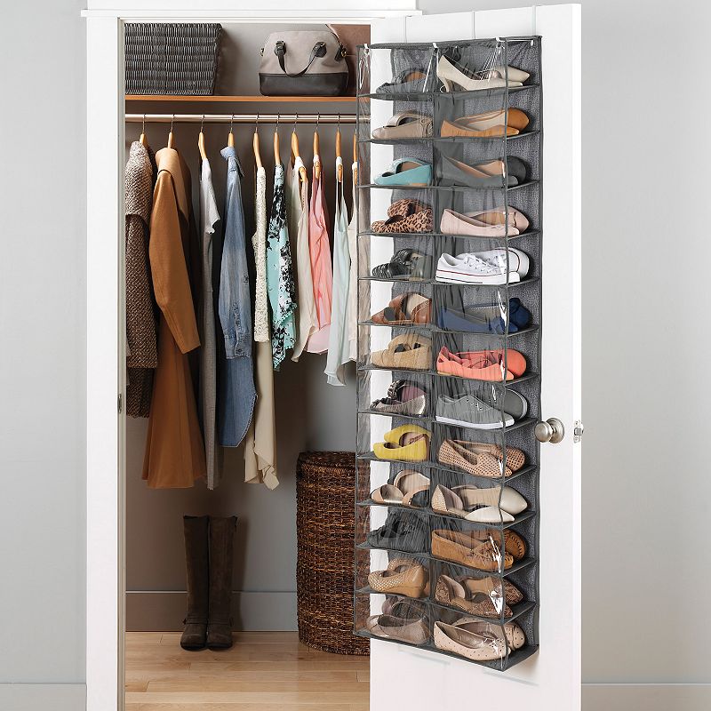 Whitmor Over-The-Door Shoe Shelves Organizer