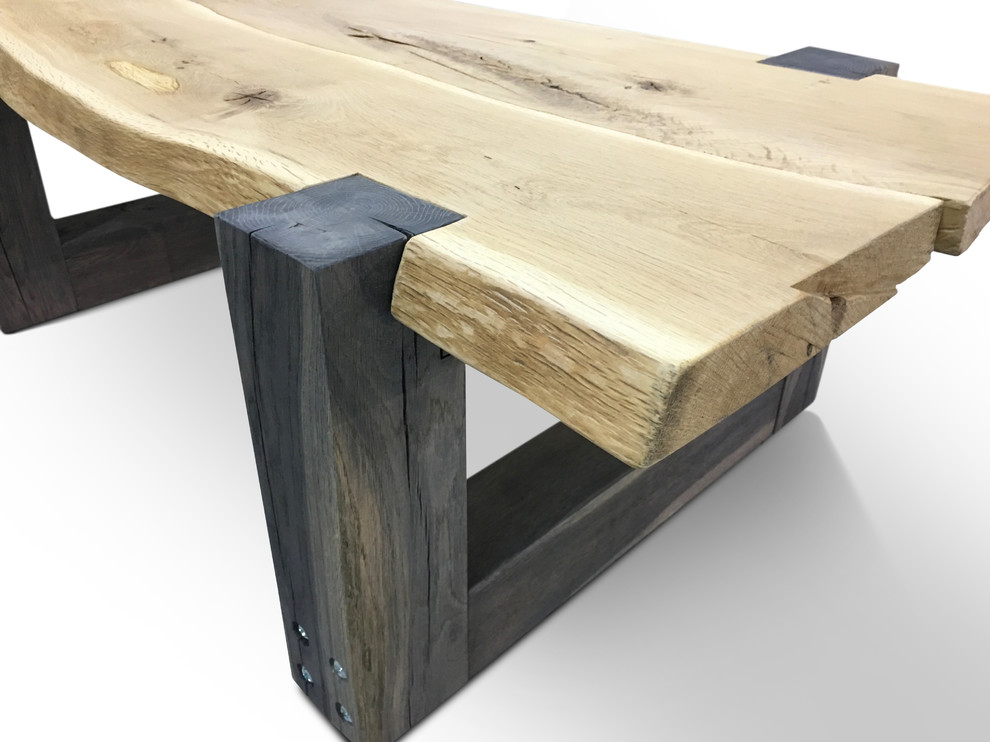 YURG I Solid Wood Coffee Table   Rustic   Coffee Tables   by MAXIMAHOUSE  Houzz