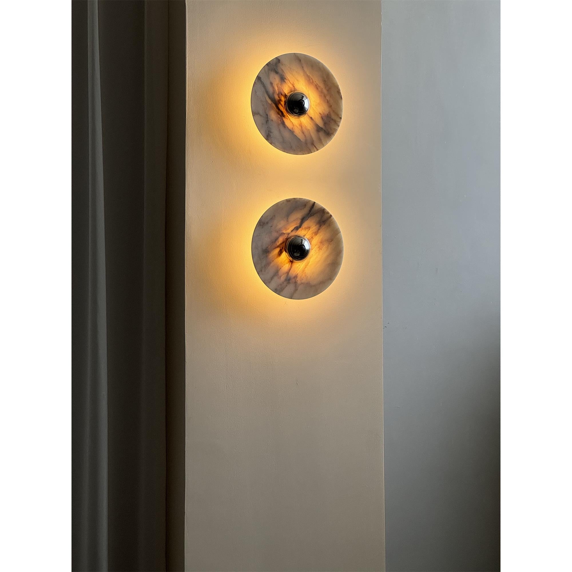 Messier Marble Rechargeable Wall Lamp