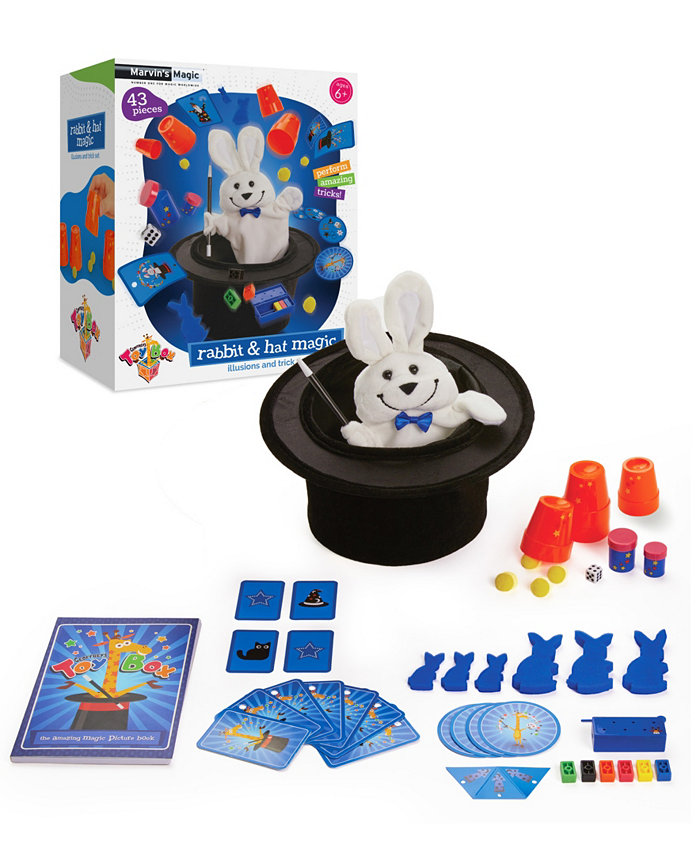 Geoffreys Toy Box Geoffreys Toy 43 Pieces Box Rabbit and Hat Magic Illusions and Trick  Created for Macys