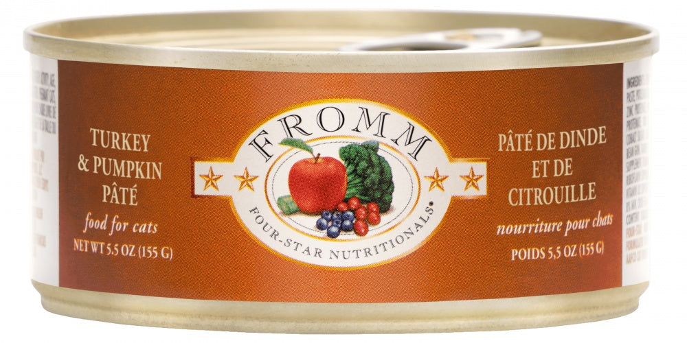 Fromm Turkey and Pumpkin Pate Grain Free Wet Cat Food