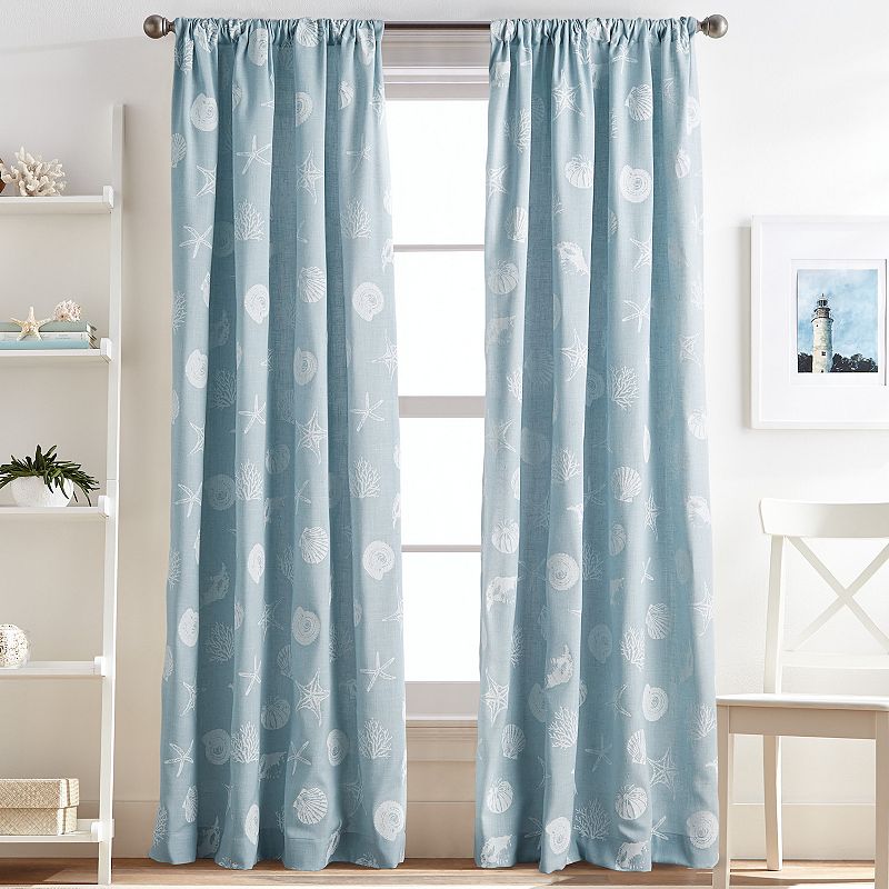 CHF Seashells Window Curtain