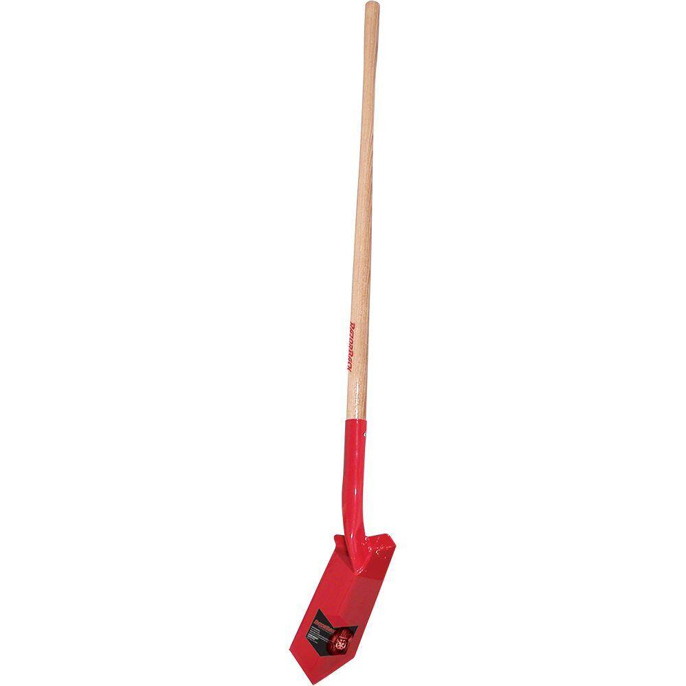 Razor-Back 48 in. Wood Handle Trenching Shovel 47025