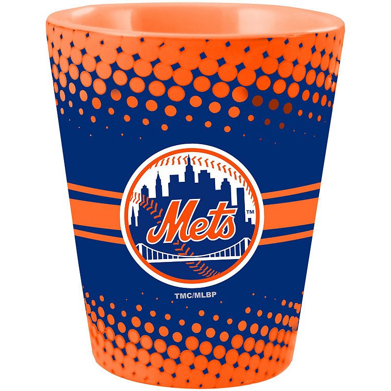 New York Mets 2oz. Full Wrap Collectible Shot Glass