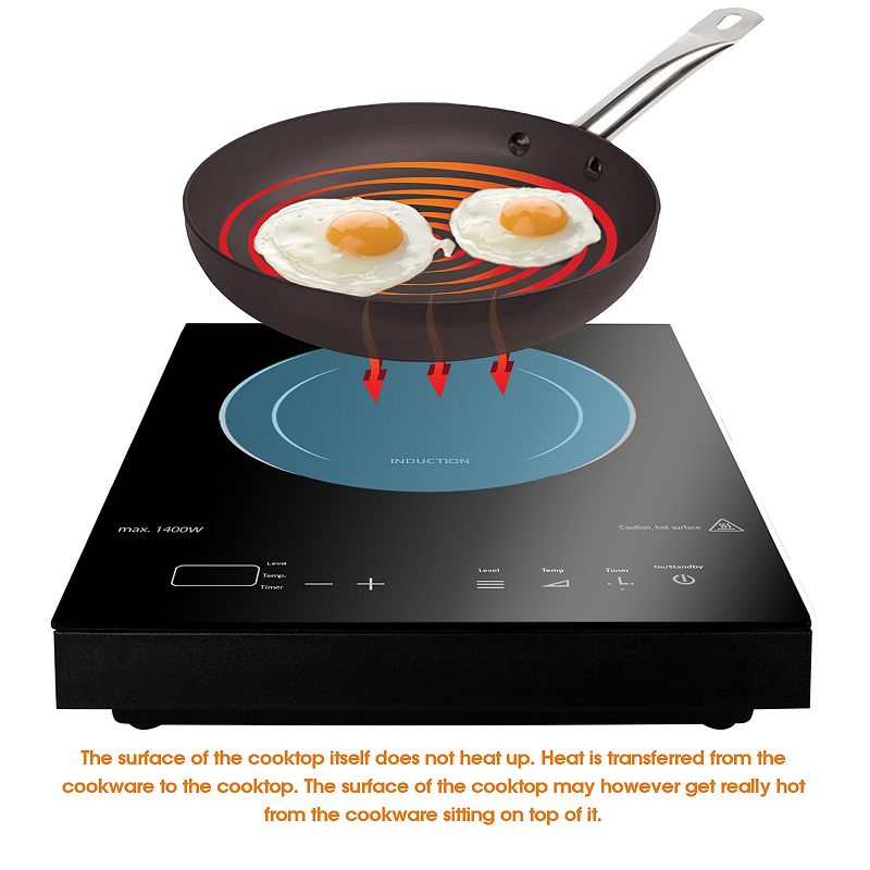 MegaChef Single Induction Countertop Cooktop