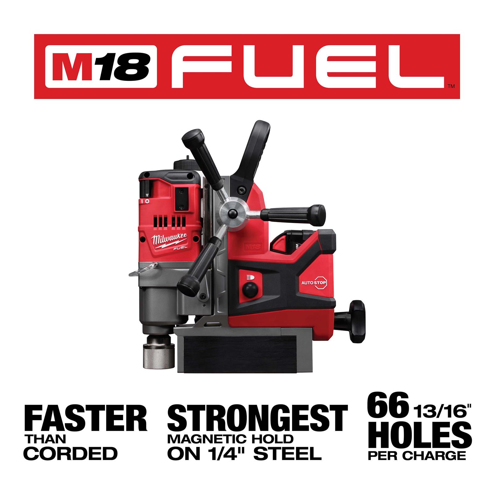 Milwaukee Tool 2787-22HD Milwaukee M18 FUEL Magnetic Drills