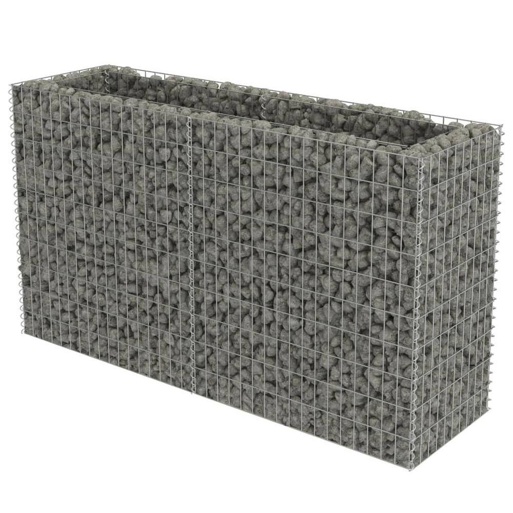 cenadinz Galvanised Steel Gabion Raised Bed H-D0102HEL4YA