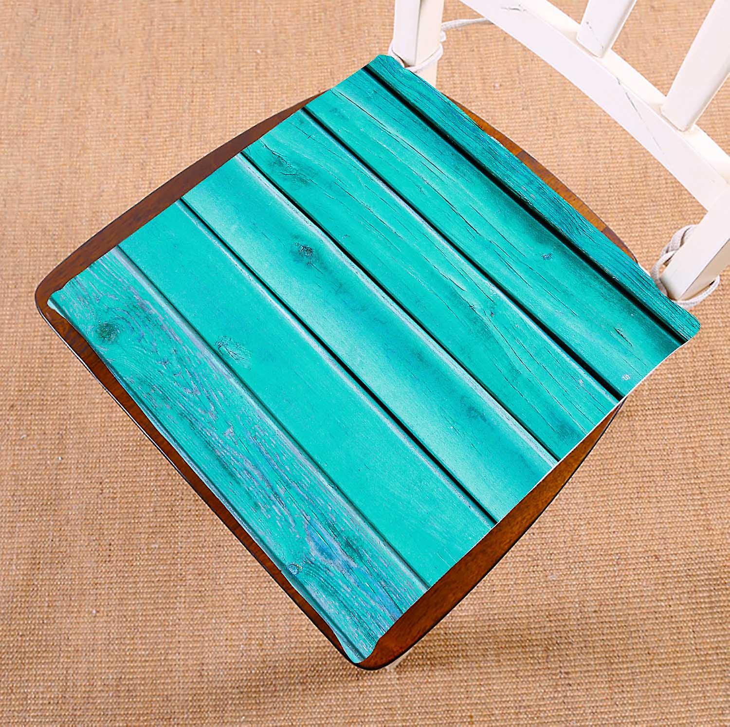 Painted Old Wooden Wall Chair Pads Chair Mat Seat Cushion Chair Cushion Floor Cushion 50x50 Cm