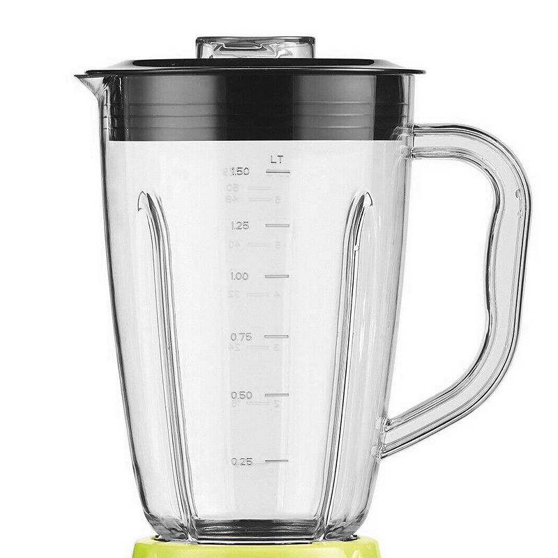 Brentwood 12-Speed Blender with Plastic Jar in Green