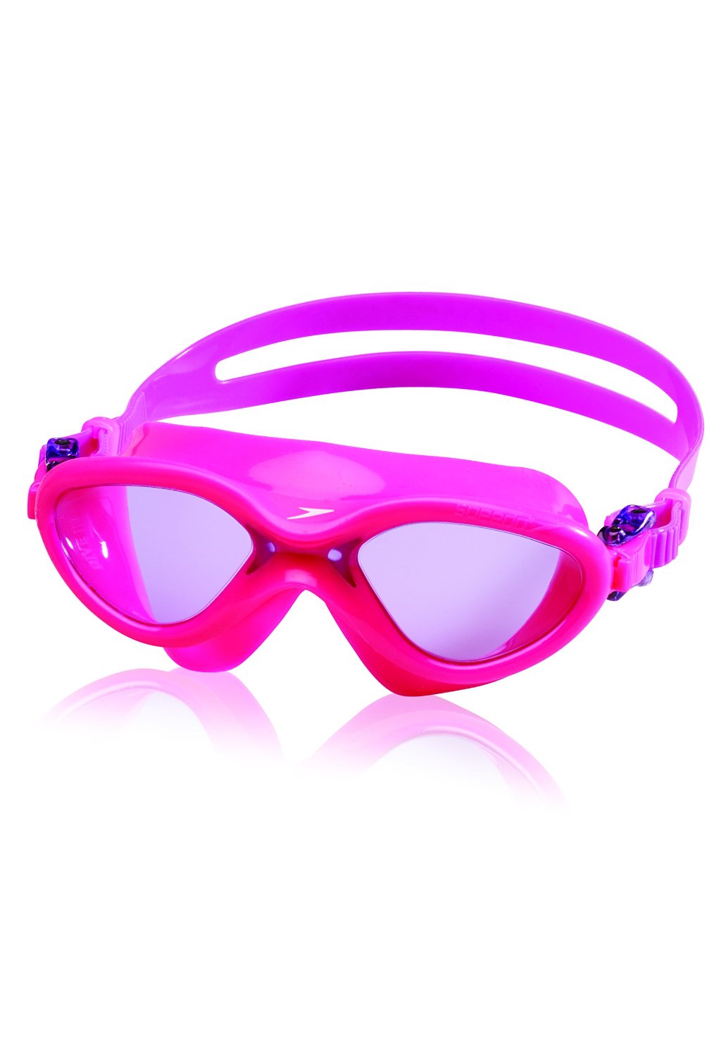 Speedo Kids Hydrospex Classic Swim Mask - Kids Swim Mask - Pink