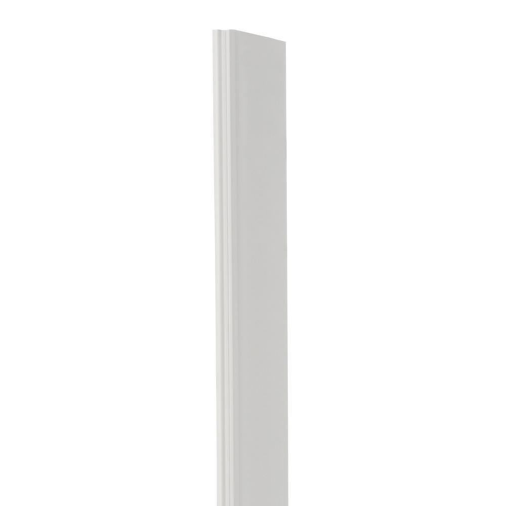 Generic 1 in. x 6 in. x 8 ft. PVC Beaded CeilingWall Board 208784