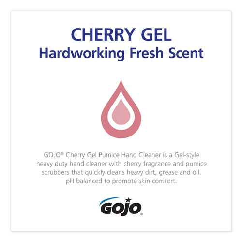 Gojo Cherry Gel Pumice Hand Cleaner | Cherry， 1gal | GOJ235802EA