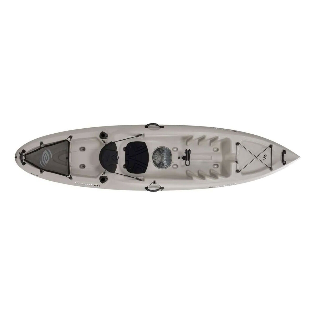 Lifetime Kayaks Stealth 11 Angler Fishing Kayaks  11ft Gray