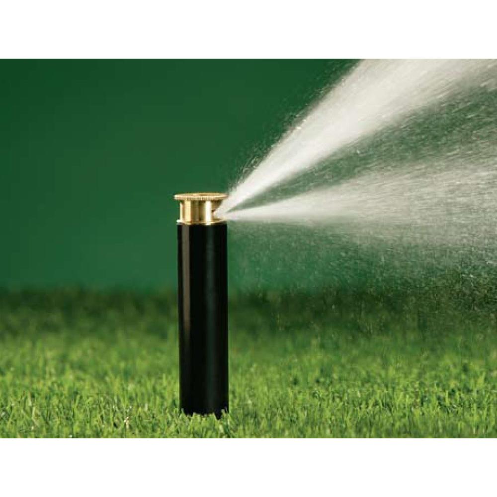 400 Series Underground Sprinkler Pop-Up， 4-In.， Twin-Spray Brass Nozzle， Half-Pattern