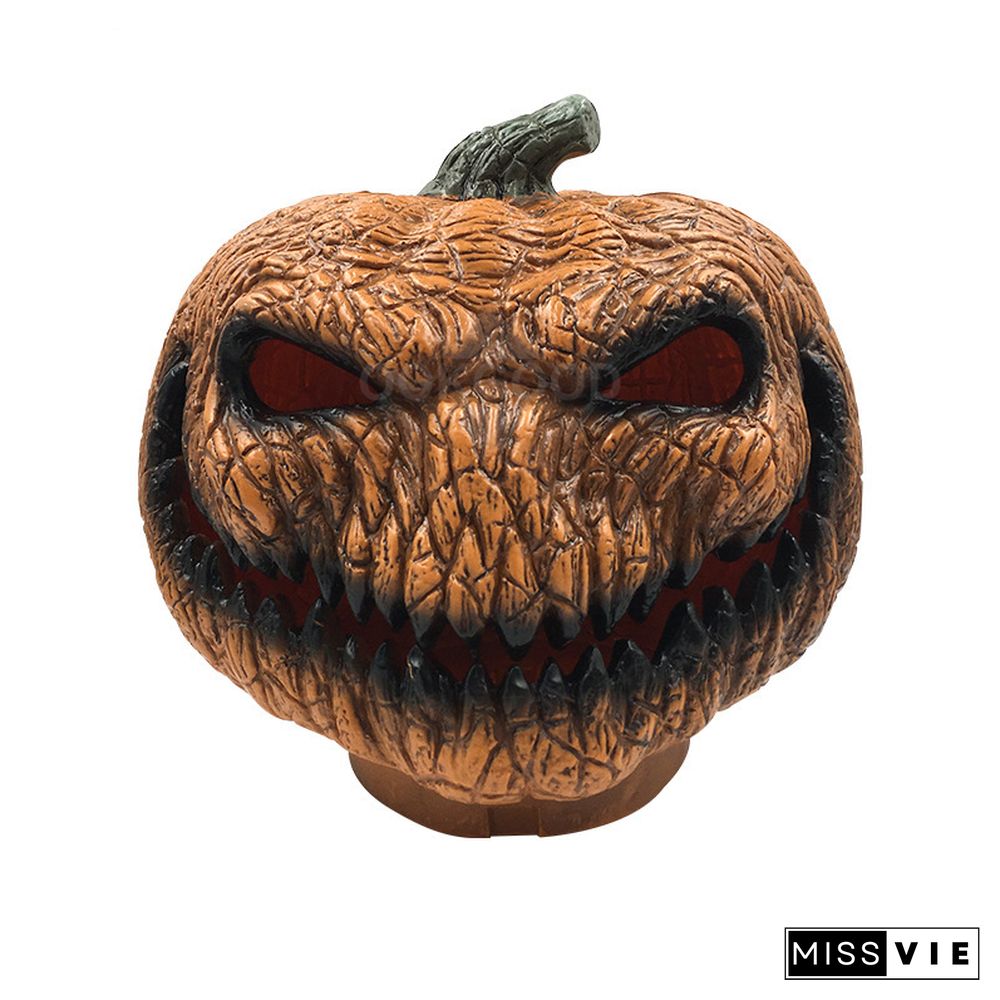 Light-up Evil Pumpkin For Halloween Decoration