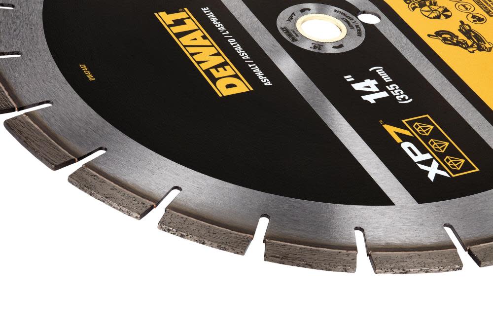 DEWALT Diamond Blade 14 SEGMENTED XP7 ASPHALT ;